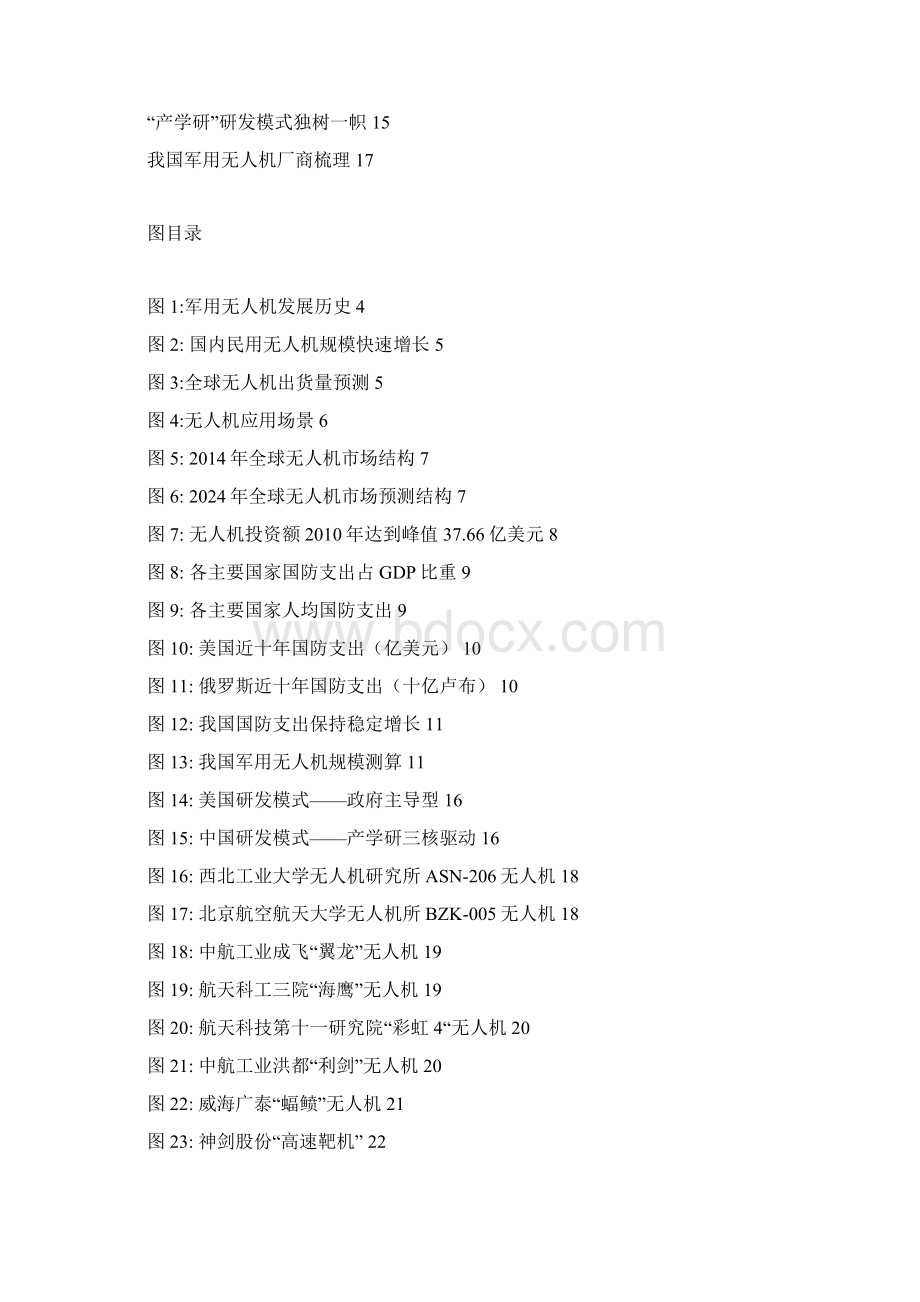 军用无人机行业分析报告文档格式.docx_第2页