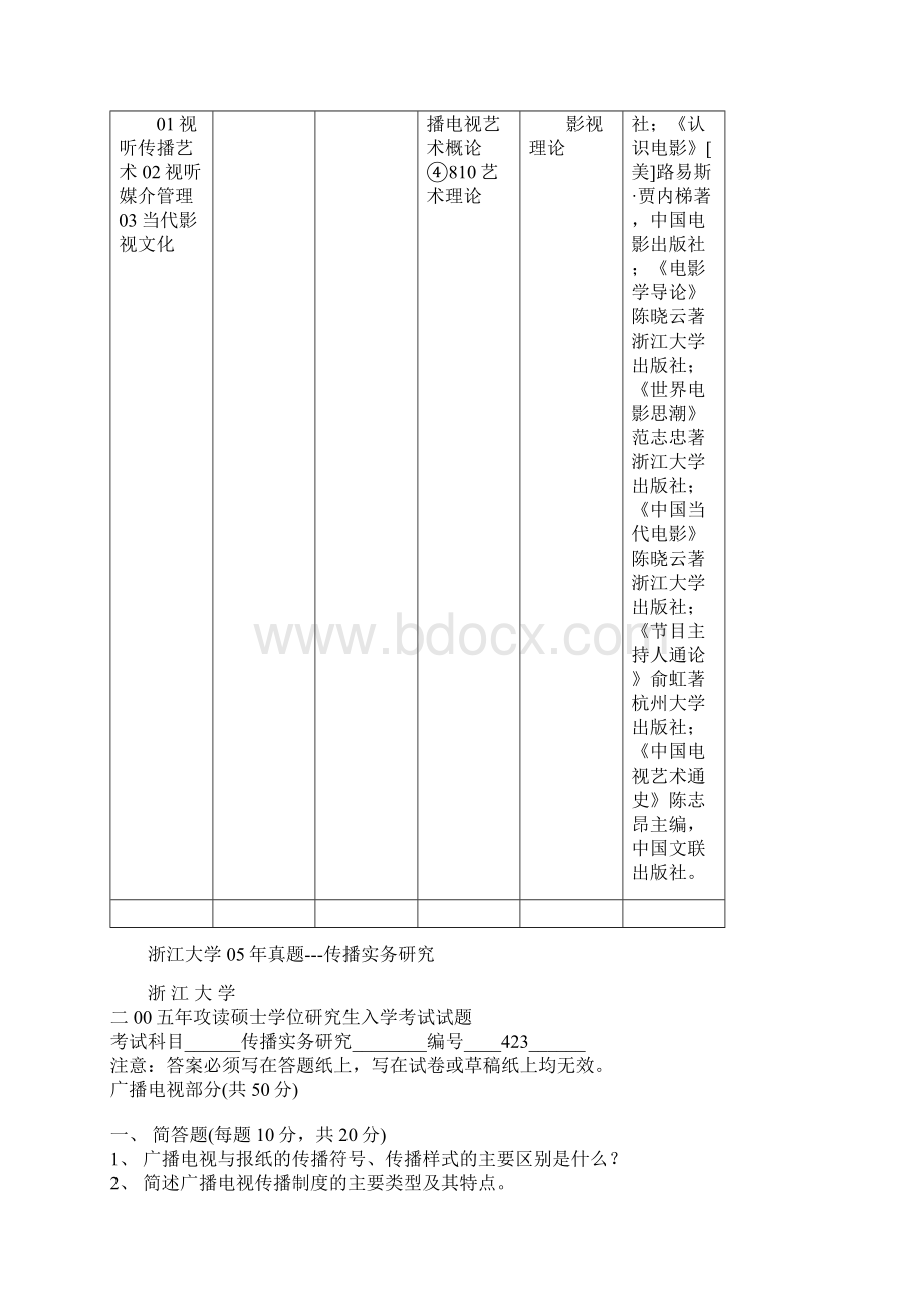 浙江大学新闻学考研信息.docx_第3页