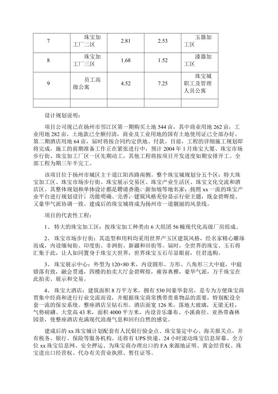 XX地区珠宝城商业综合体项目工程建设可行性研究报告.docx_第3页