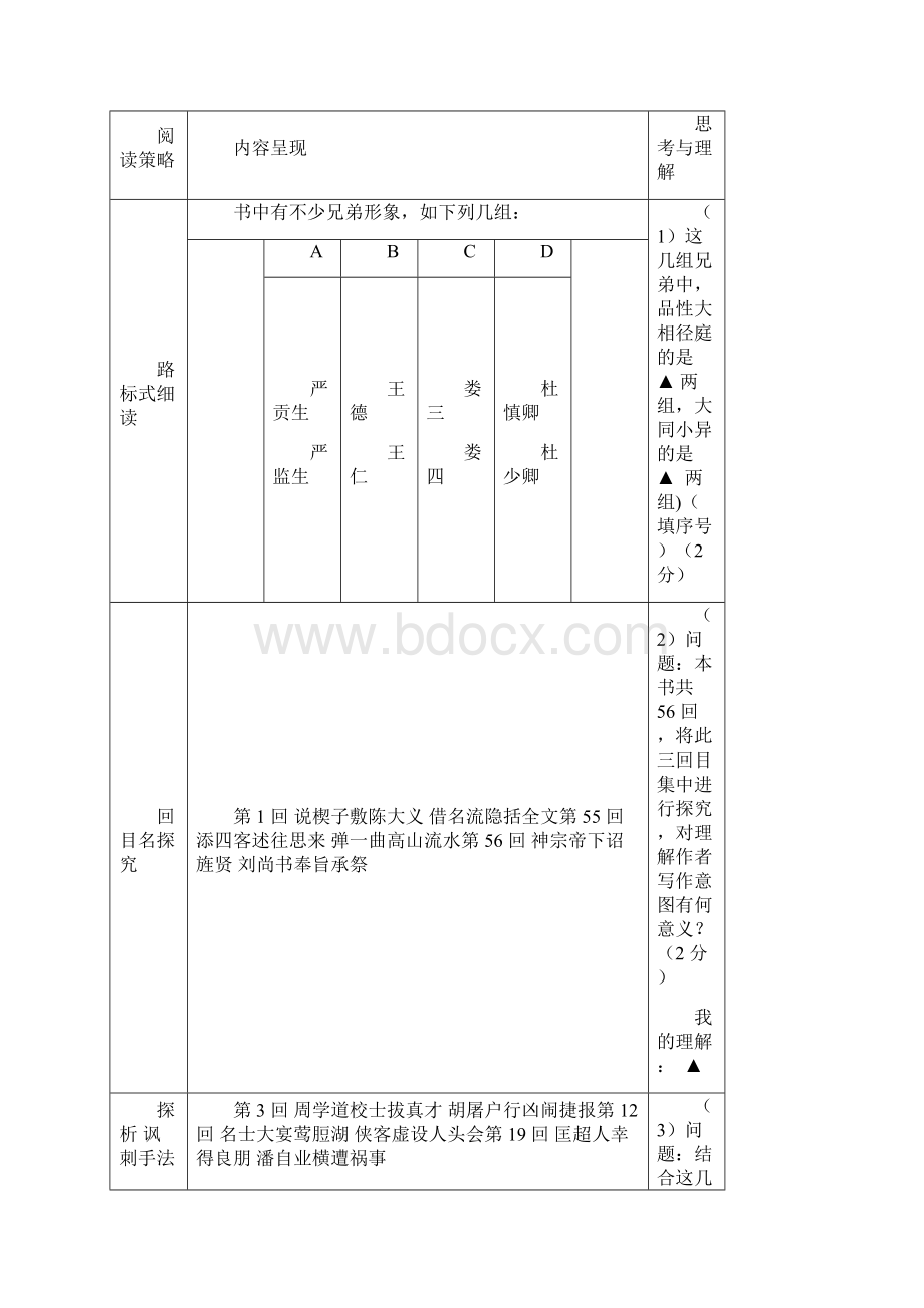 南京市玄武区中考语文一模试题卷及答案详析Word文件下载.docx_第2页