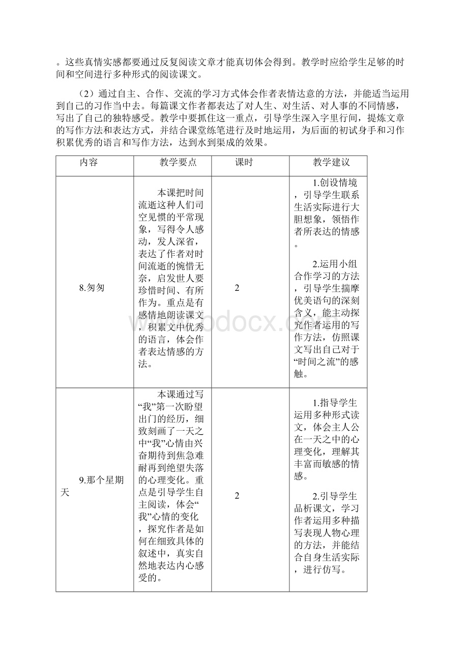 统编版小学语文六年级下册第三单元精品教学设计附习题反思素材Word格式文档下载.docx_第2页