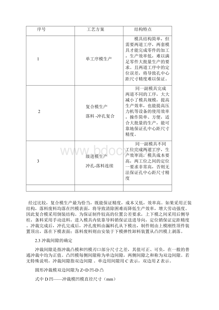 卡圈零件冲压工艺和模具设计.docx_第3页