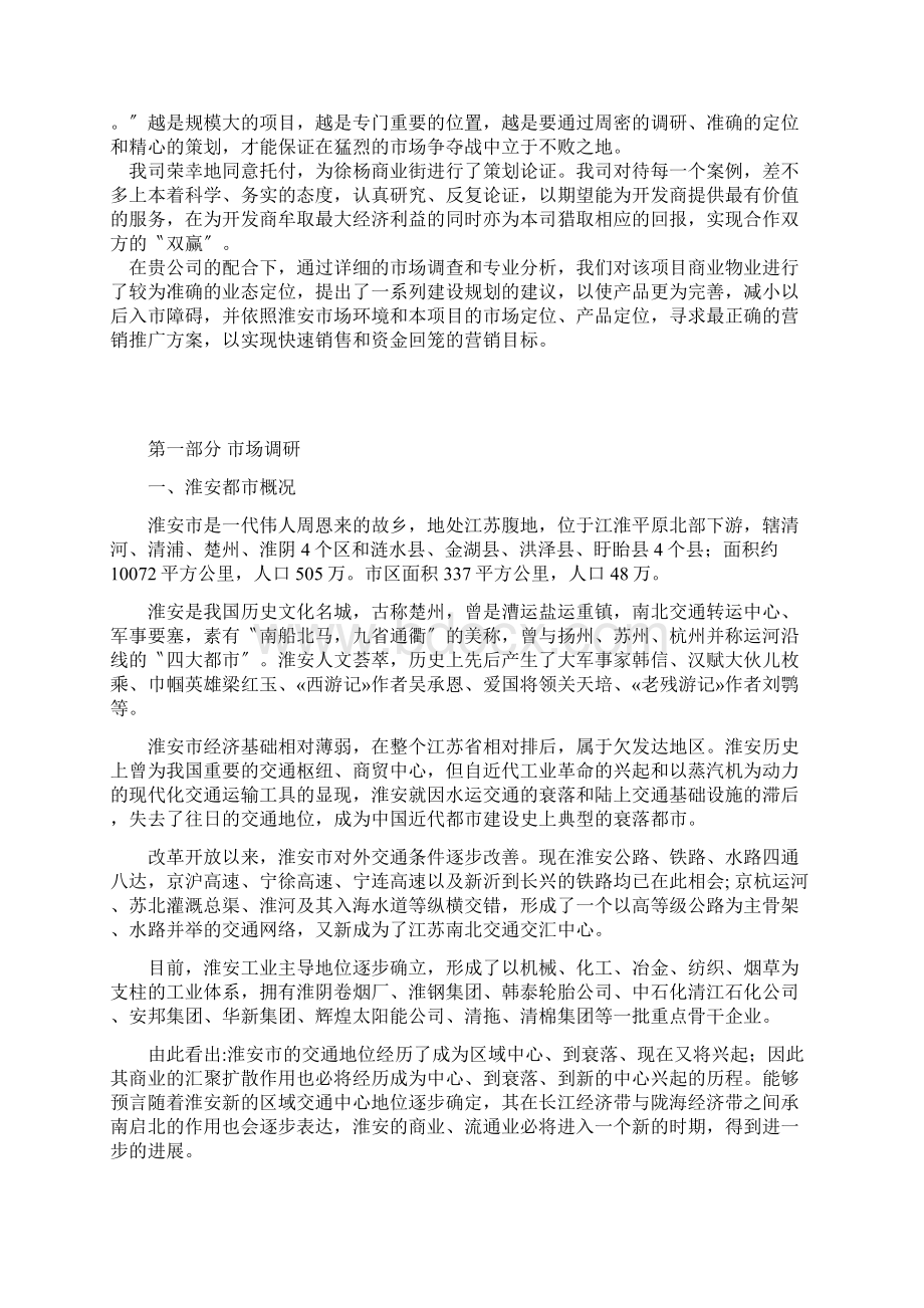 淮安徐杨商业街项目总案策划报告52DOC.docx_第2页