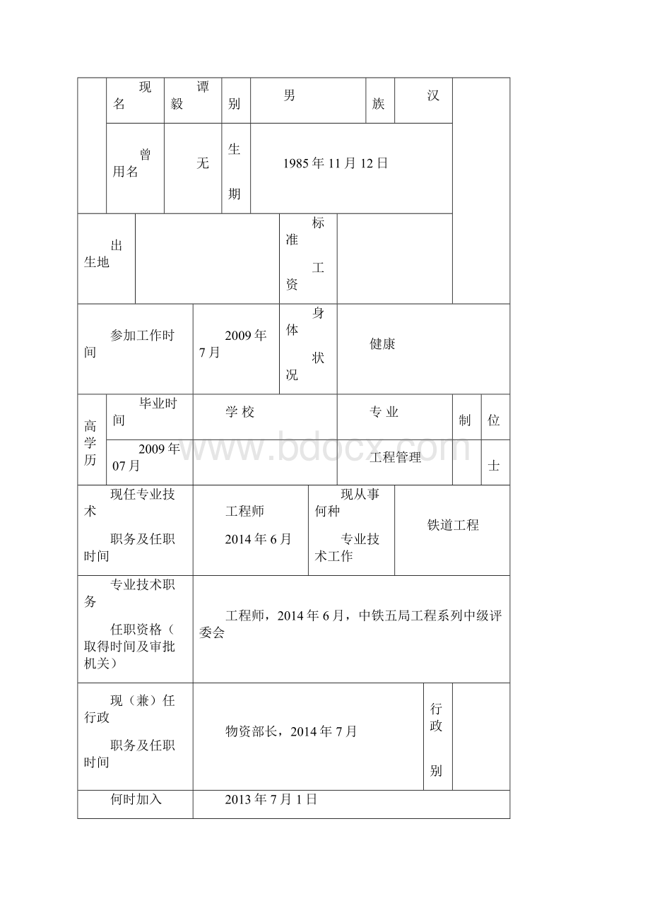 高级工程施工规范师《评审表》.docx_第2页