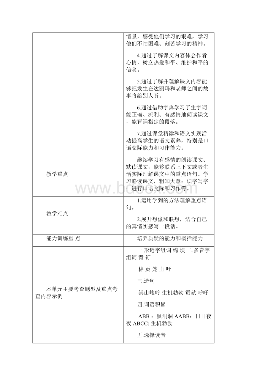 北京版小学语文四年级下册教案全册.docx_第2页