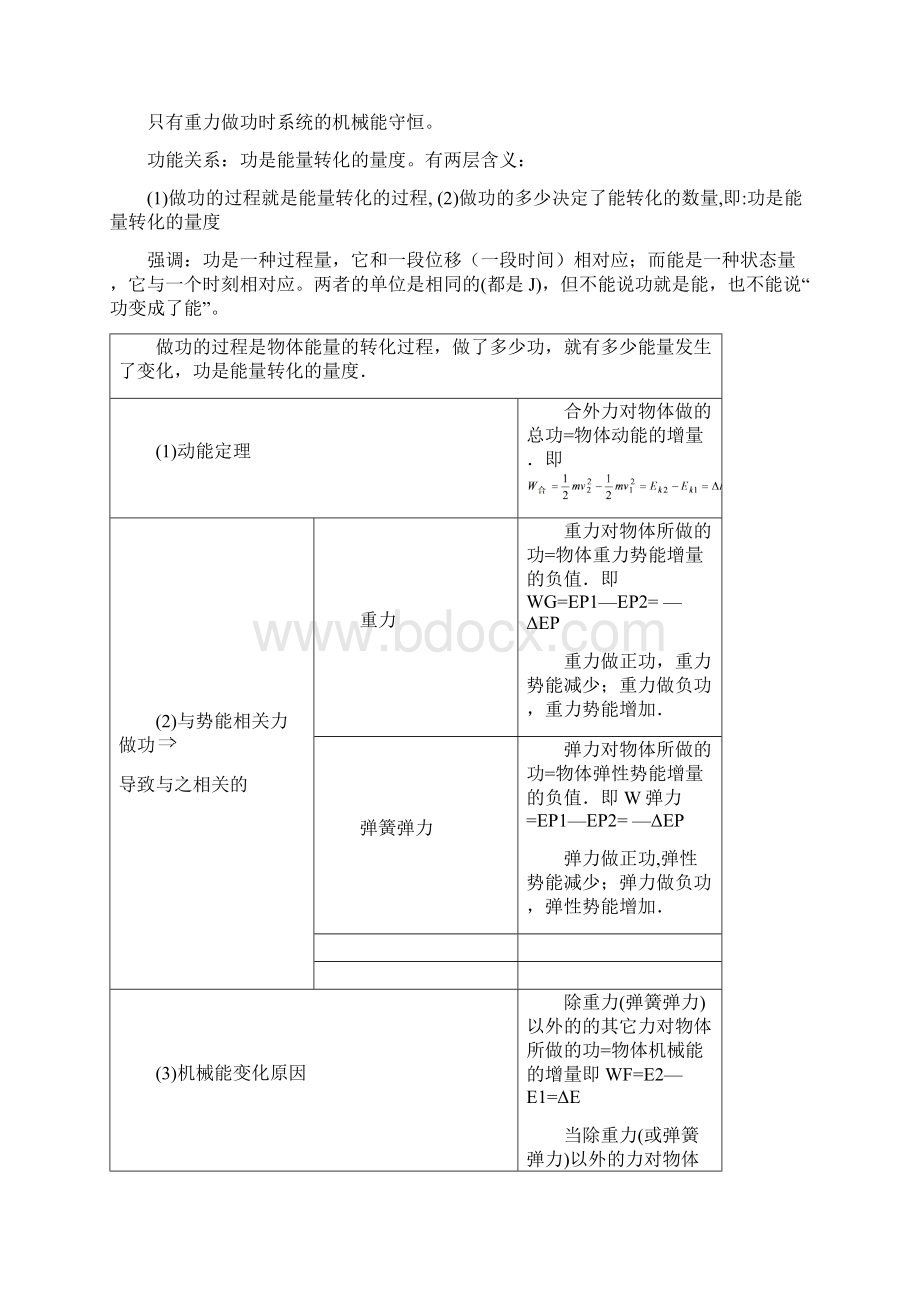 初中 功和能动能动能定理及机械能守恒练习题及答案.docx_第2页