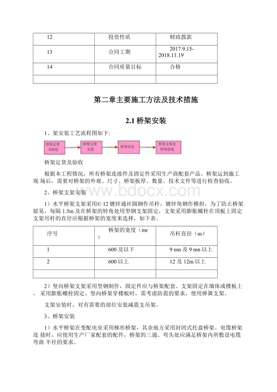 完整版建筑电气工程施工方案Word文档格式.docx_第3页