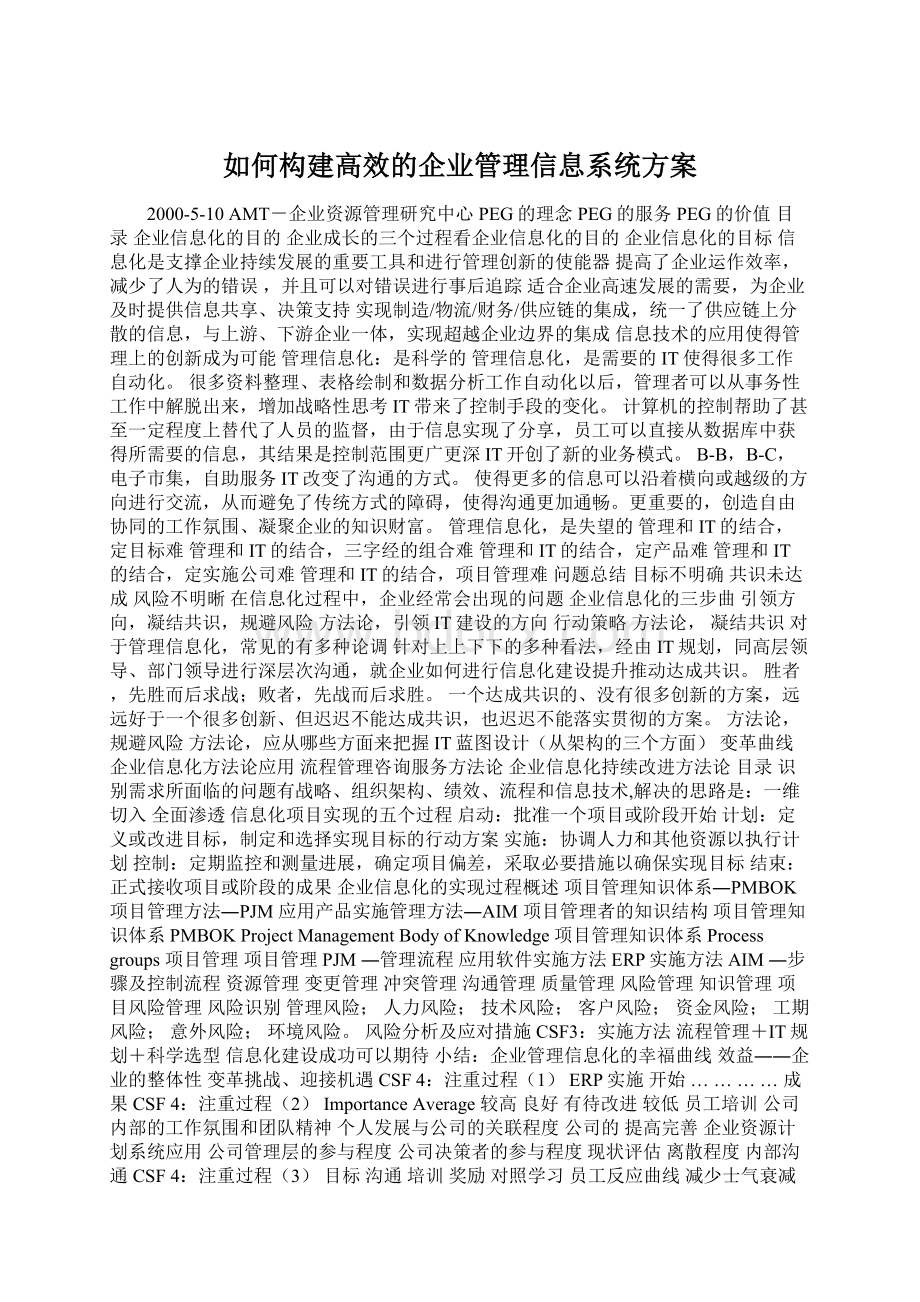 如何构建高效的企业管理信息系统方案.docx