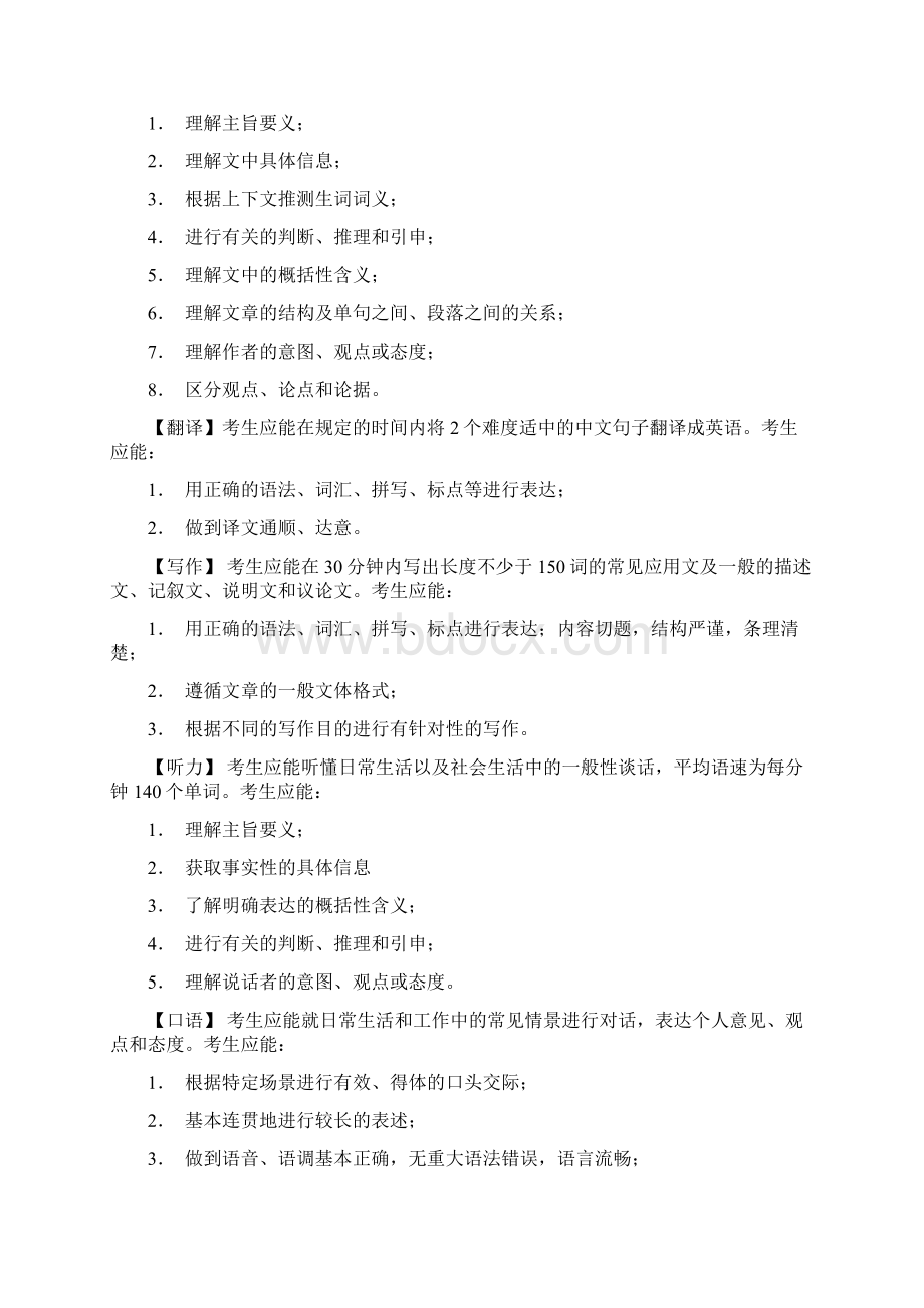 电大英语B级考试题Word文档格式.docx_第2页