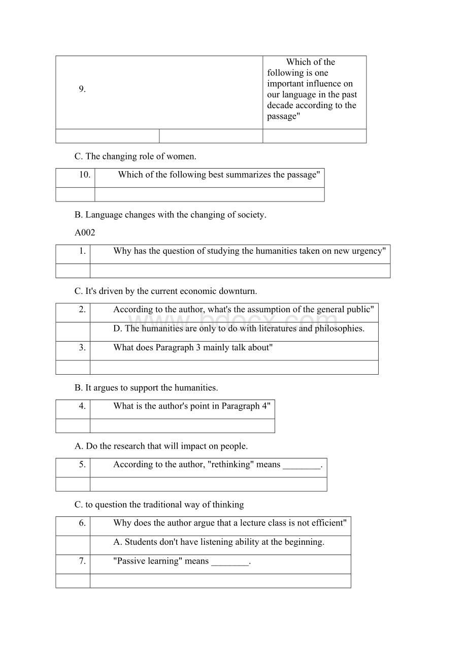 英语阅读理解复习Word文件下载.docx_第2页