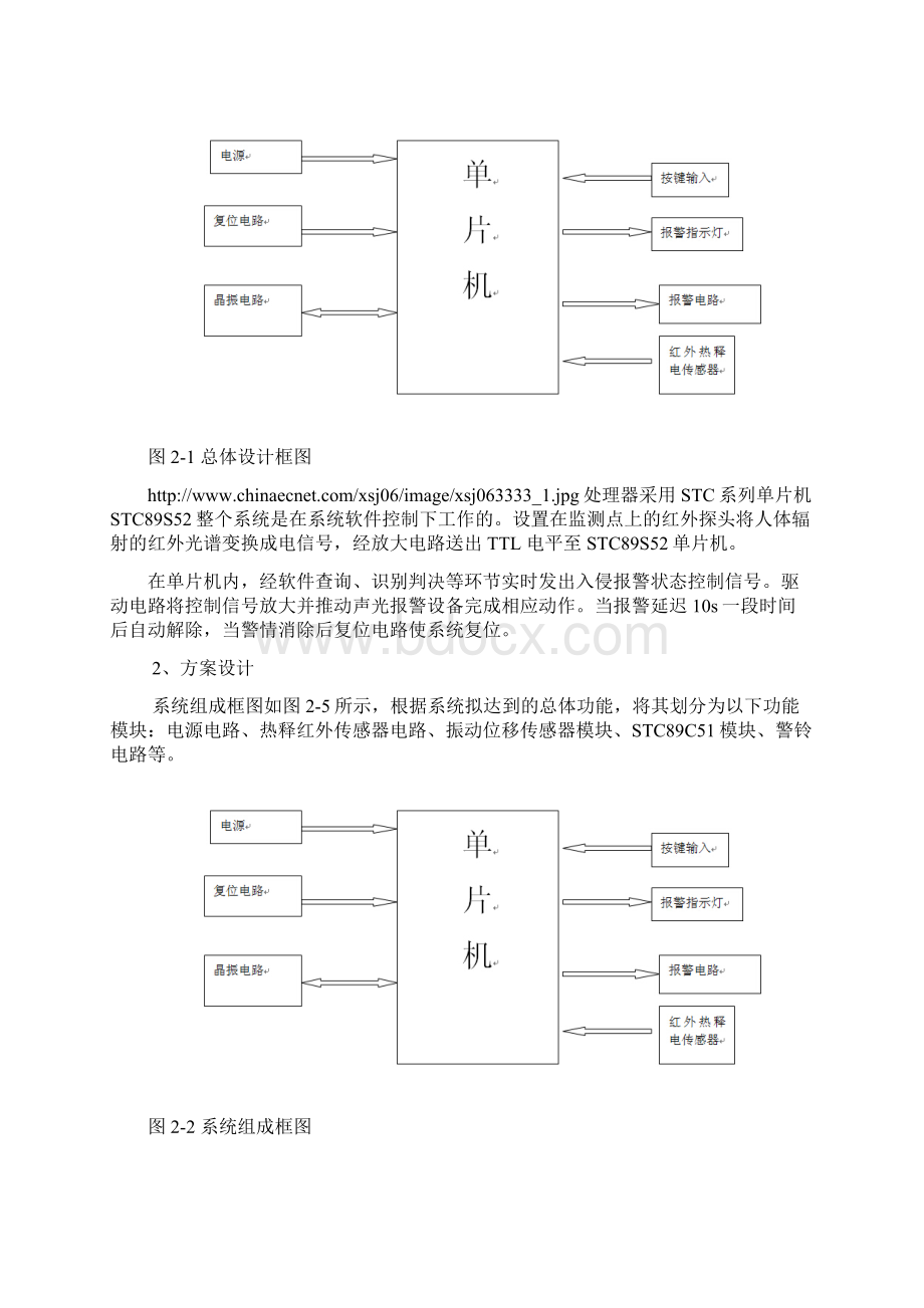 红外家庭防盗报警器设计.docx_第3页