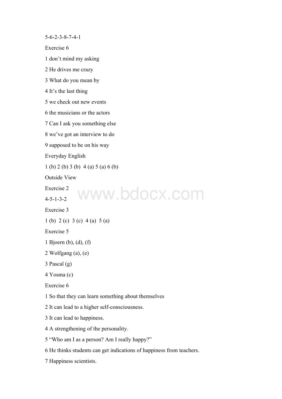 新标准大学英语视听说教程 Units 答案文档格式.docx_第2页