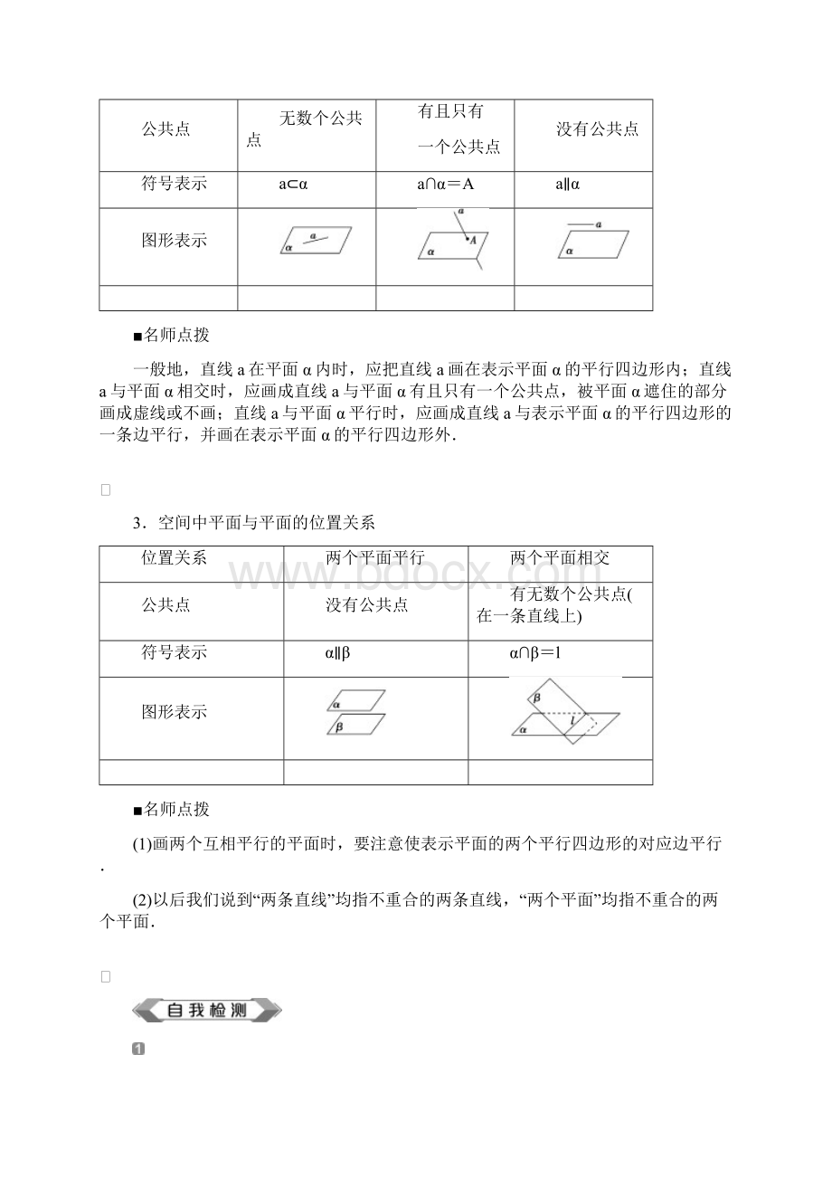 学年高中数学第八章立体几何初步842空间点直线平面之间的位置关系学案新人教A版.docx_第3页