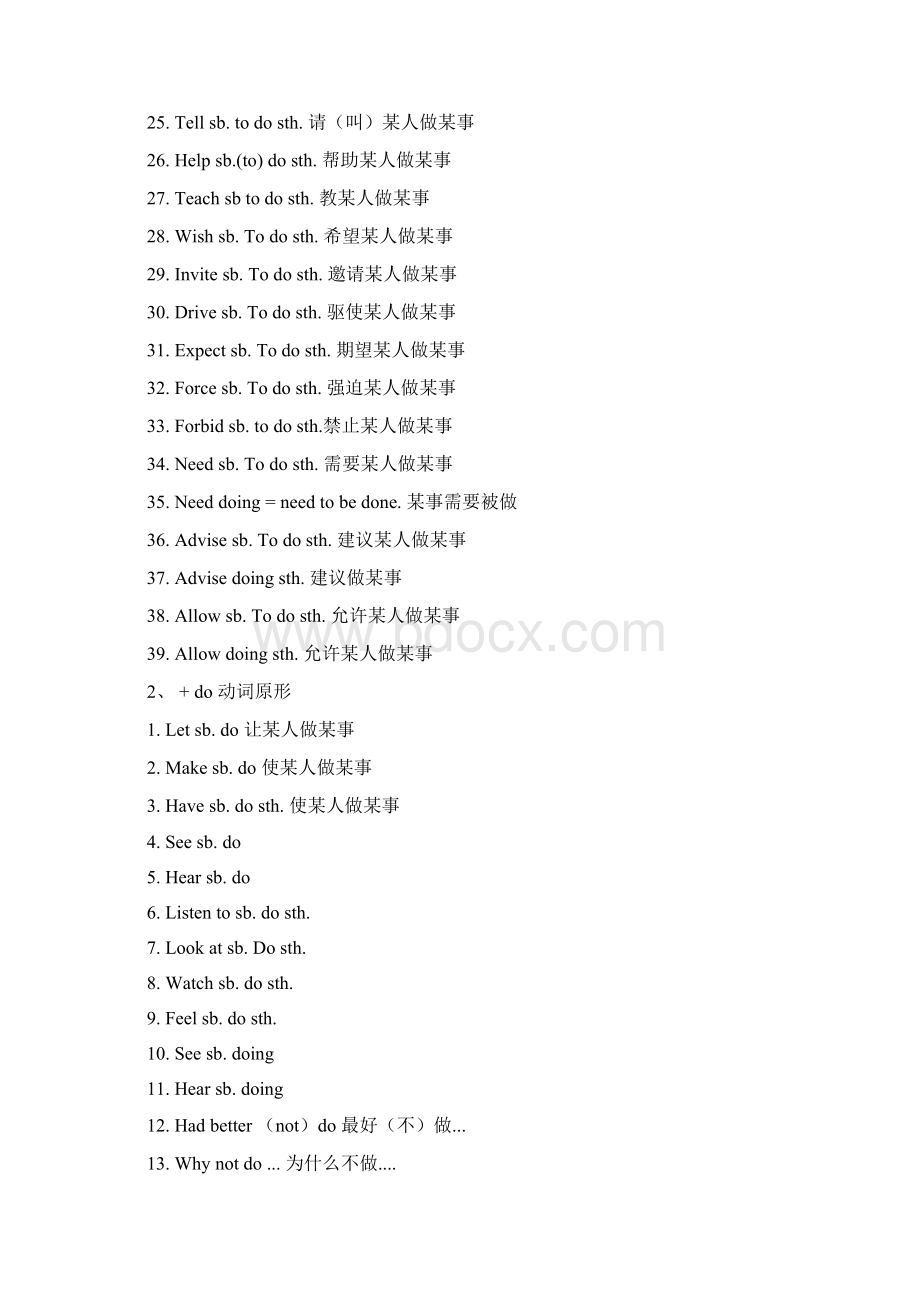 初中常用英语句型及短语.docx_第2页