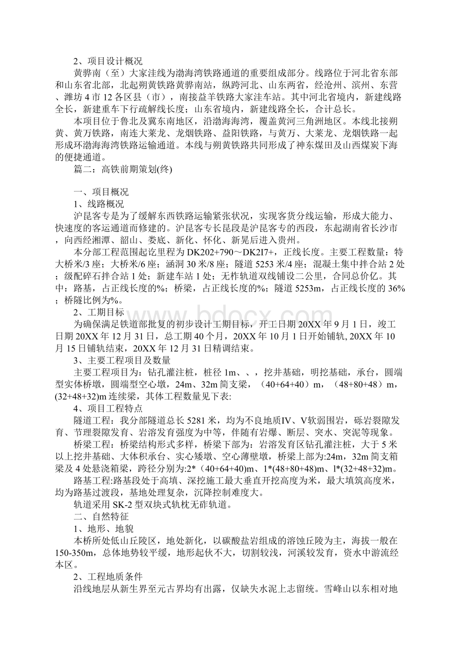 铁路前期策划书.docx_第3页