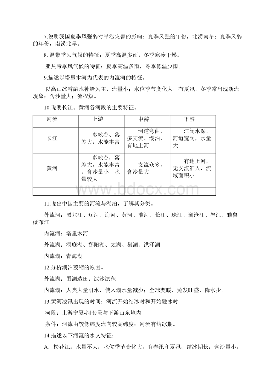 中国地理问答题说课讲解.docx_第2页