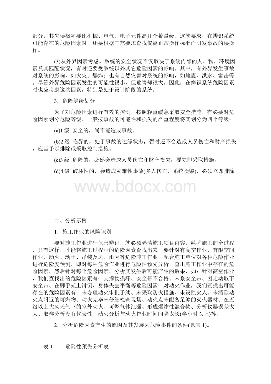 实施危险性预先分析 保障装置检修安全docWord下载.docx_第2页