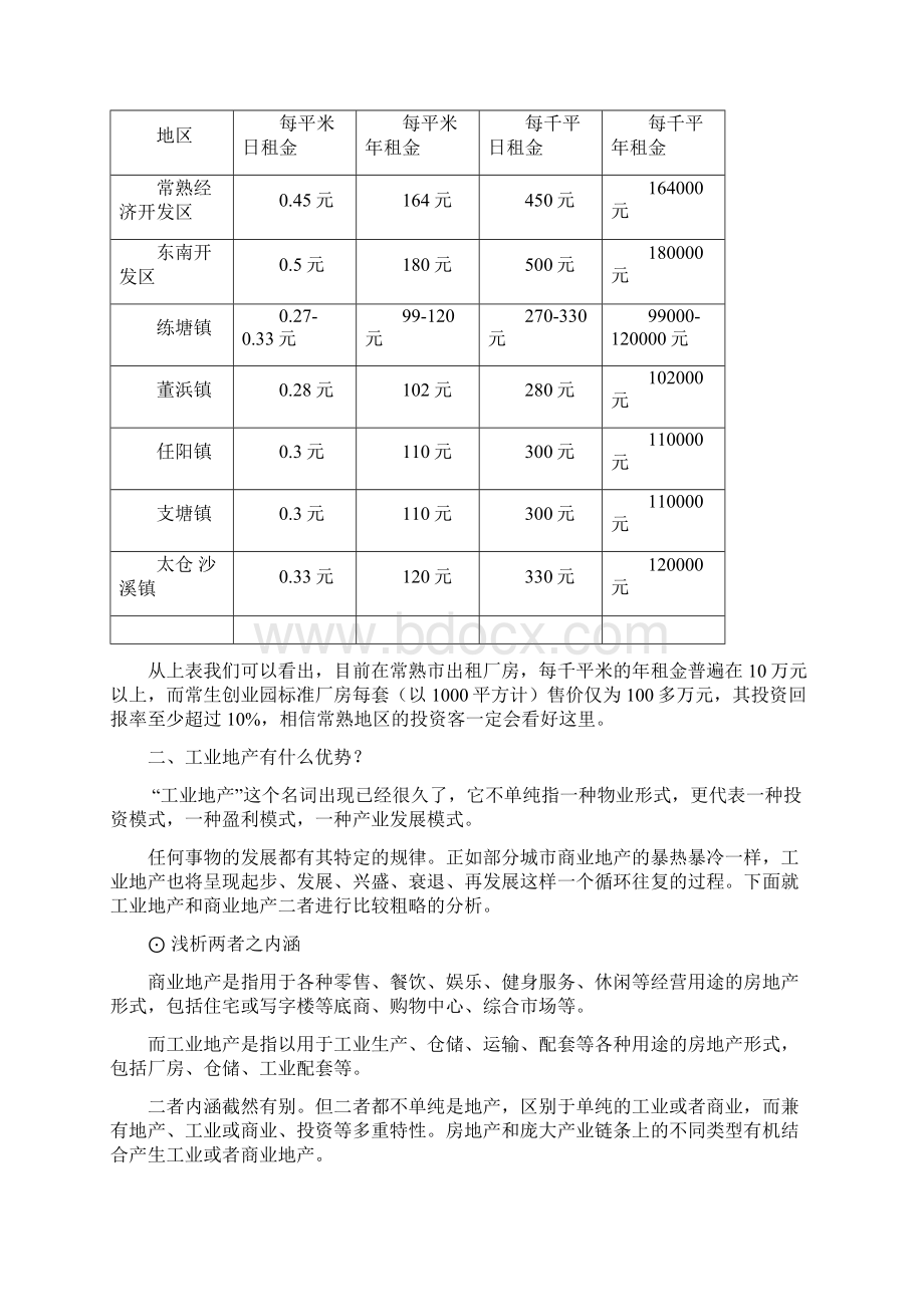 常熟常生支塘创业园项目标准厂房行销推广方案.docx_第3页