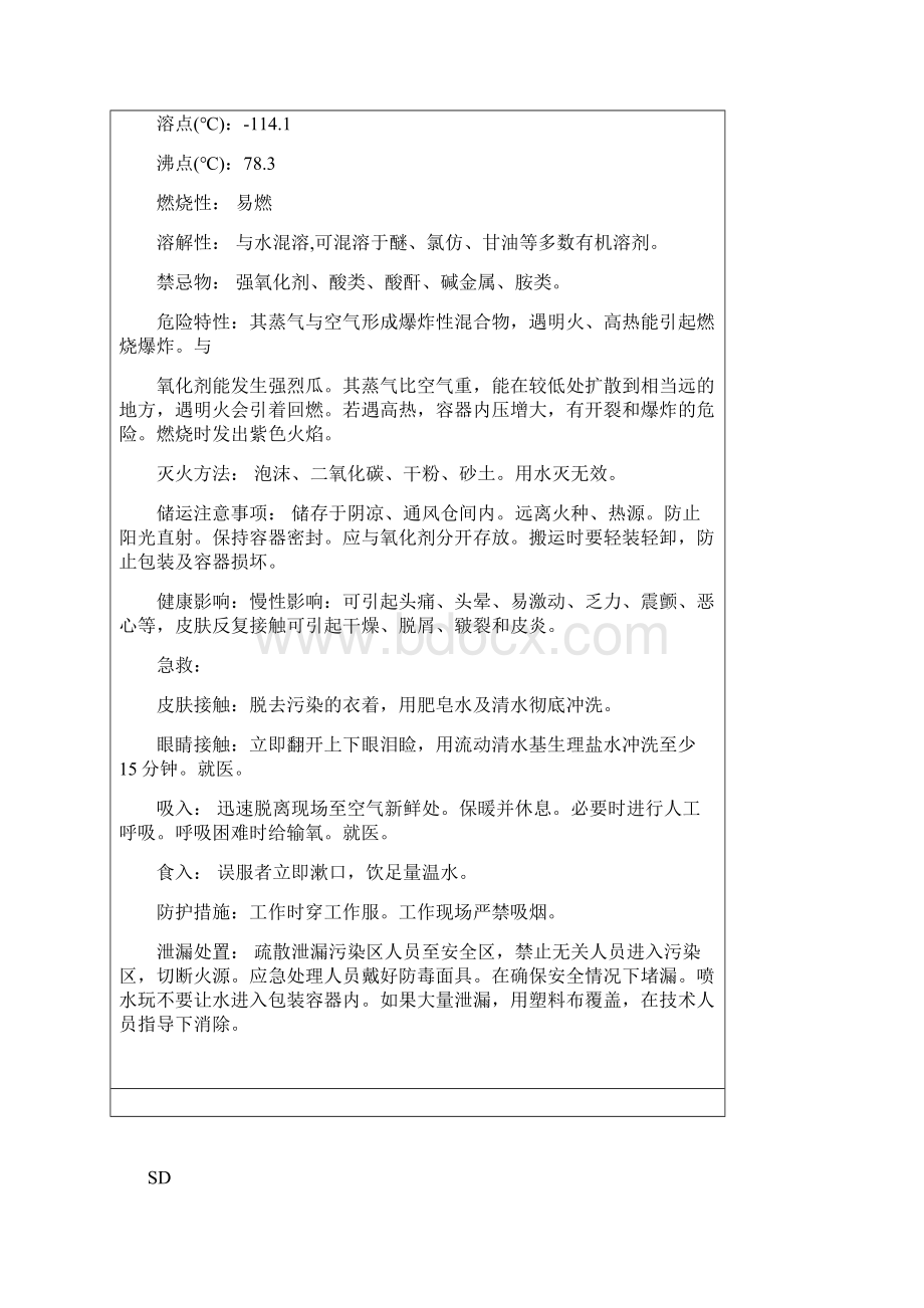 饮料企业常用化学品安全数据表.docx_第2页