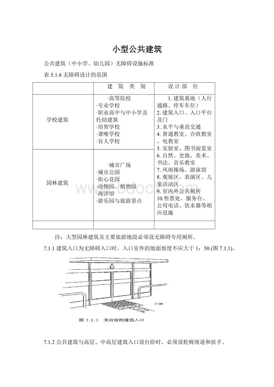 小型公共建筑.docx_第1页