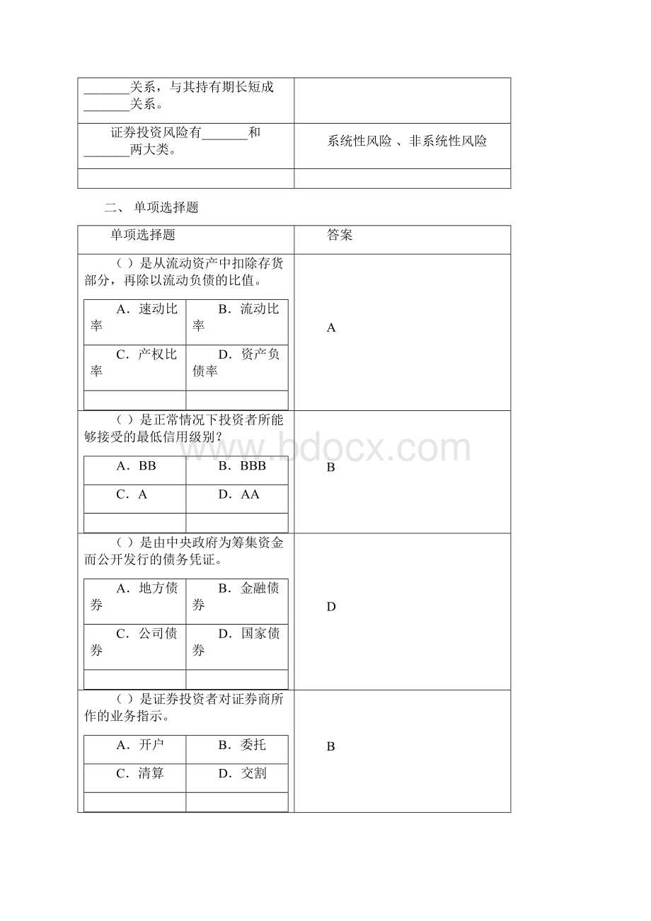 《证券投资与管理》复习题文档格式.docx_第3页