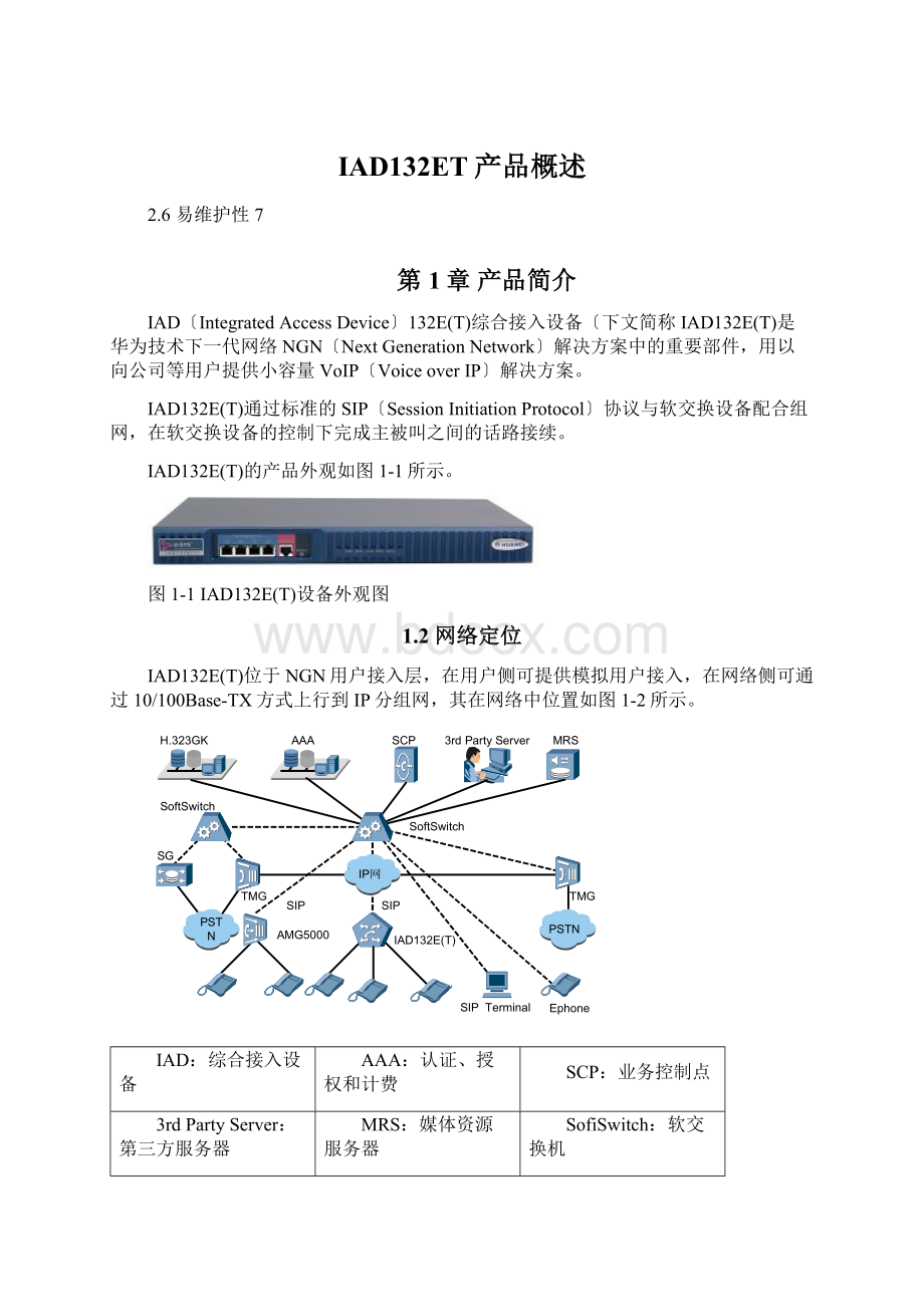 IAD132ET产品概述文档格式.docx