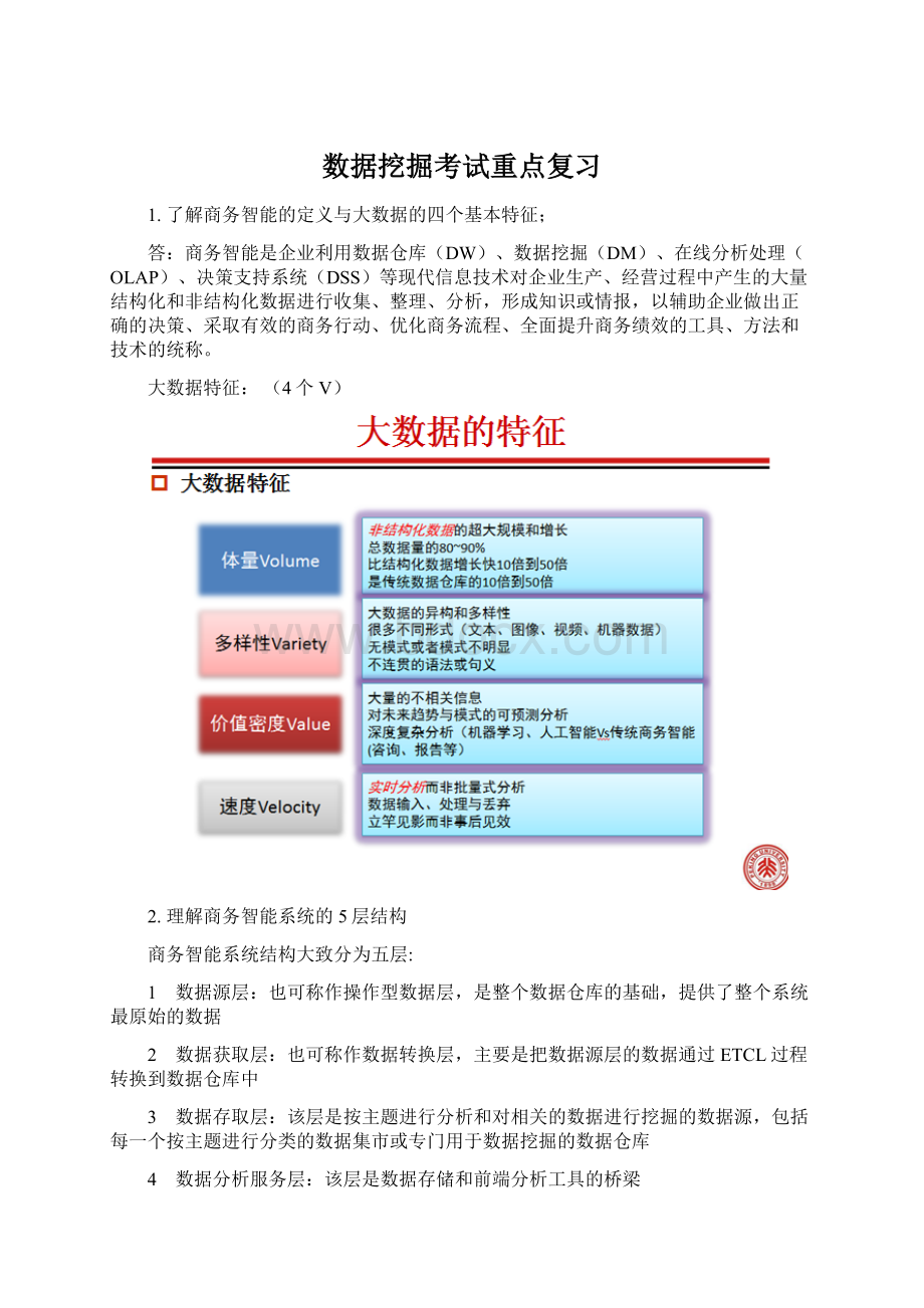 数据挖掘考试重点复习.docx_第1页