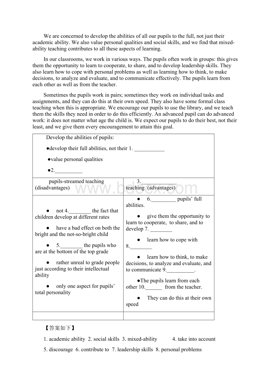 高一英语任务型阅读练习.docx_第3页