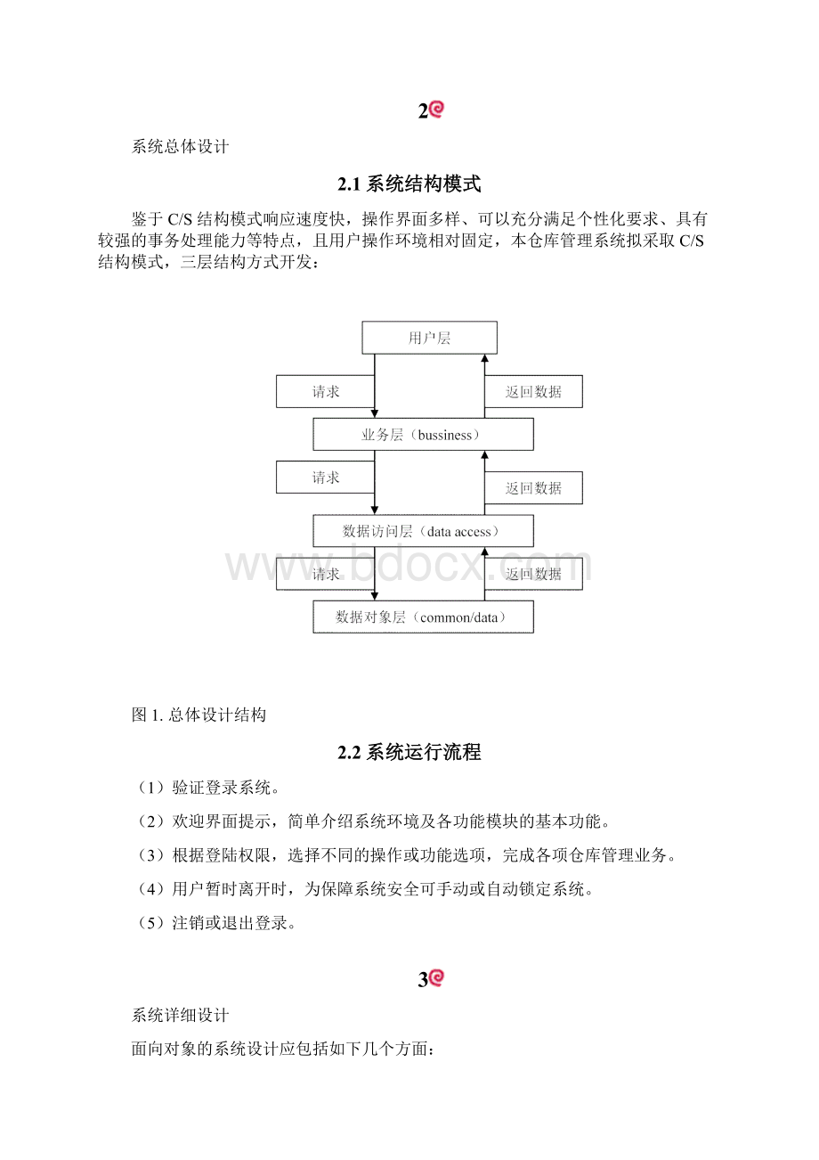 仓库管理系统设计说明书文档格式.docx_第3页