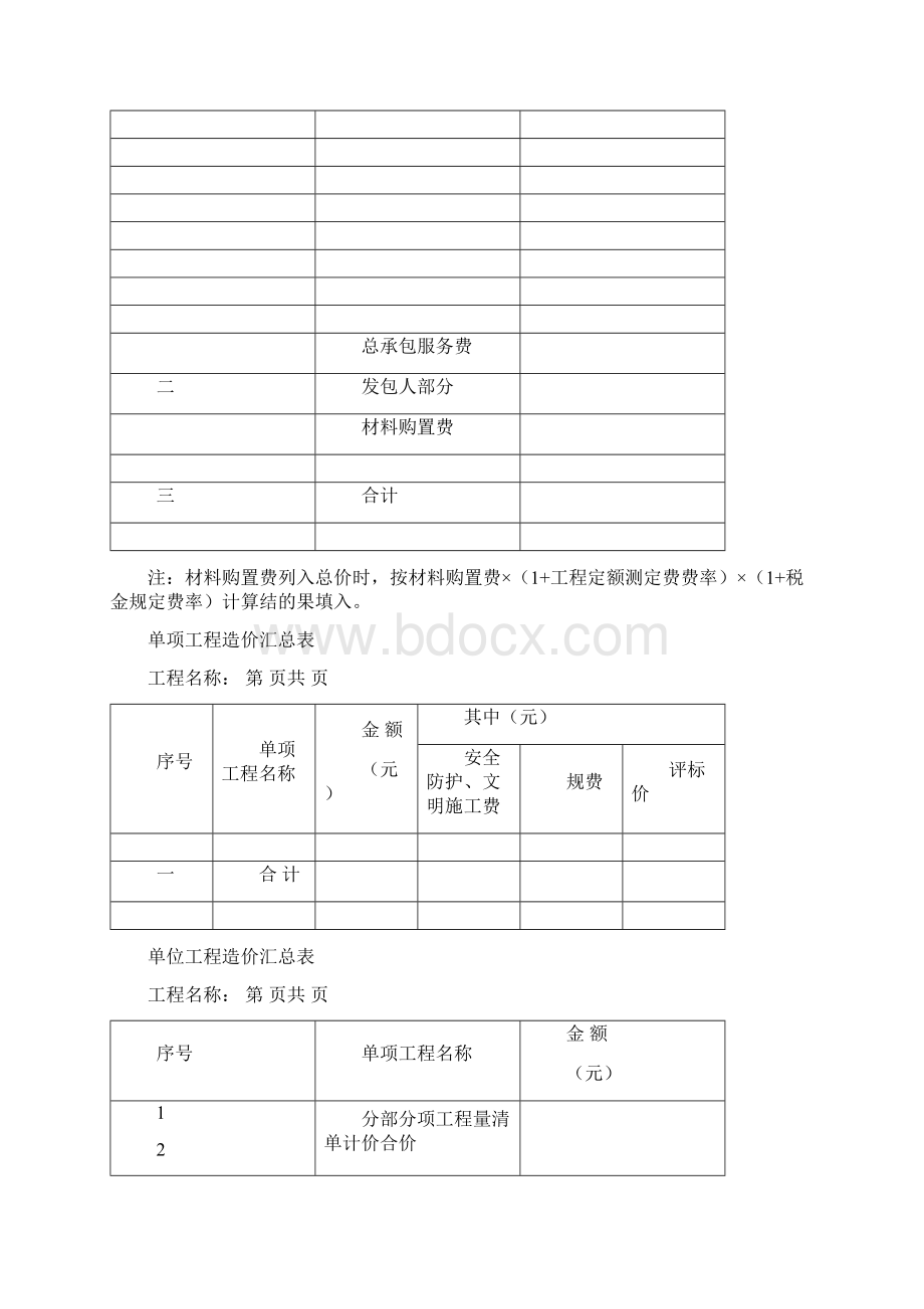 工程结算规范表格.docx_第2页