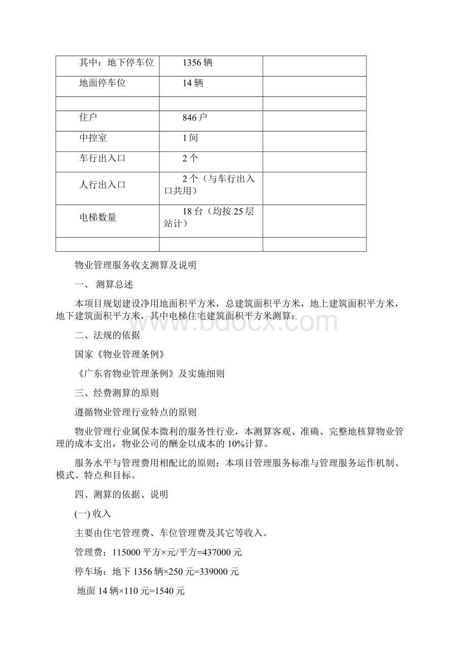 物业费测算模版.docx_第2页