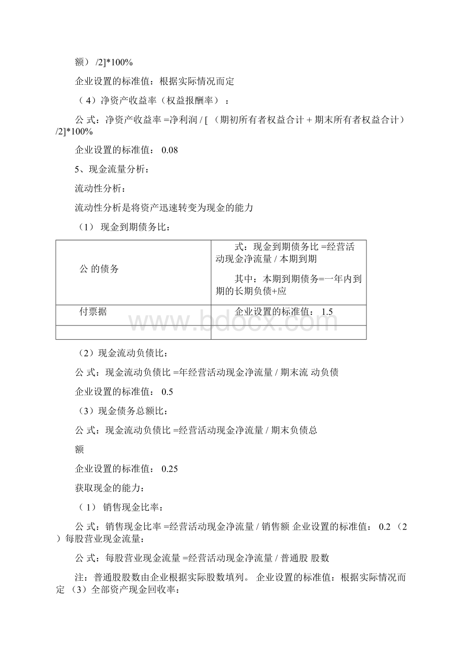 财务分析常用指标标准值.docx_第3页