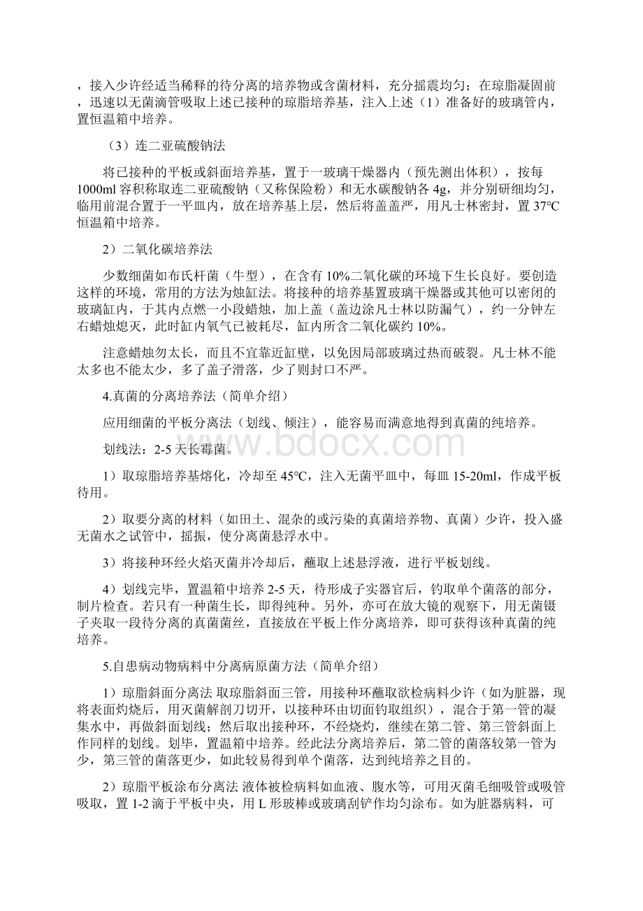 实验四细菌的划线分离与培养.docx_第3页