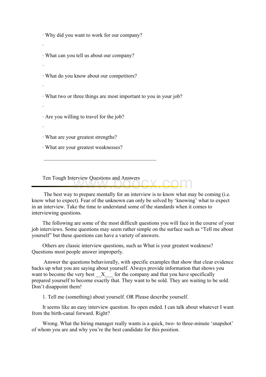 22 Common interview questions.docx_第2页