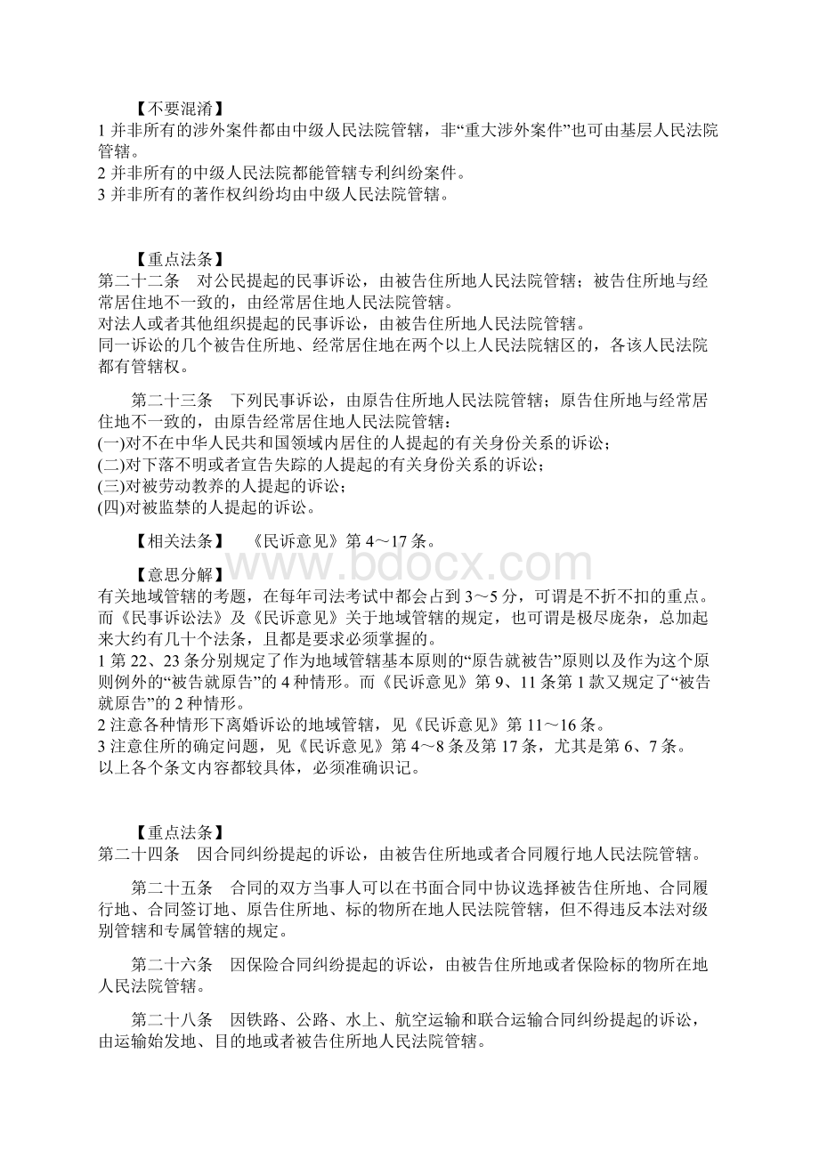 民事诉讼法重点法条Word文件下载.docx_第3页