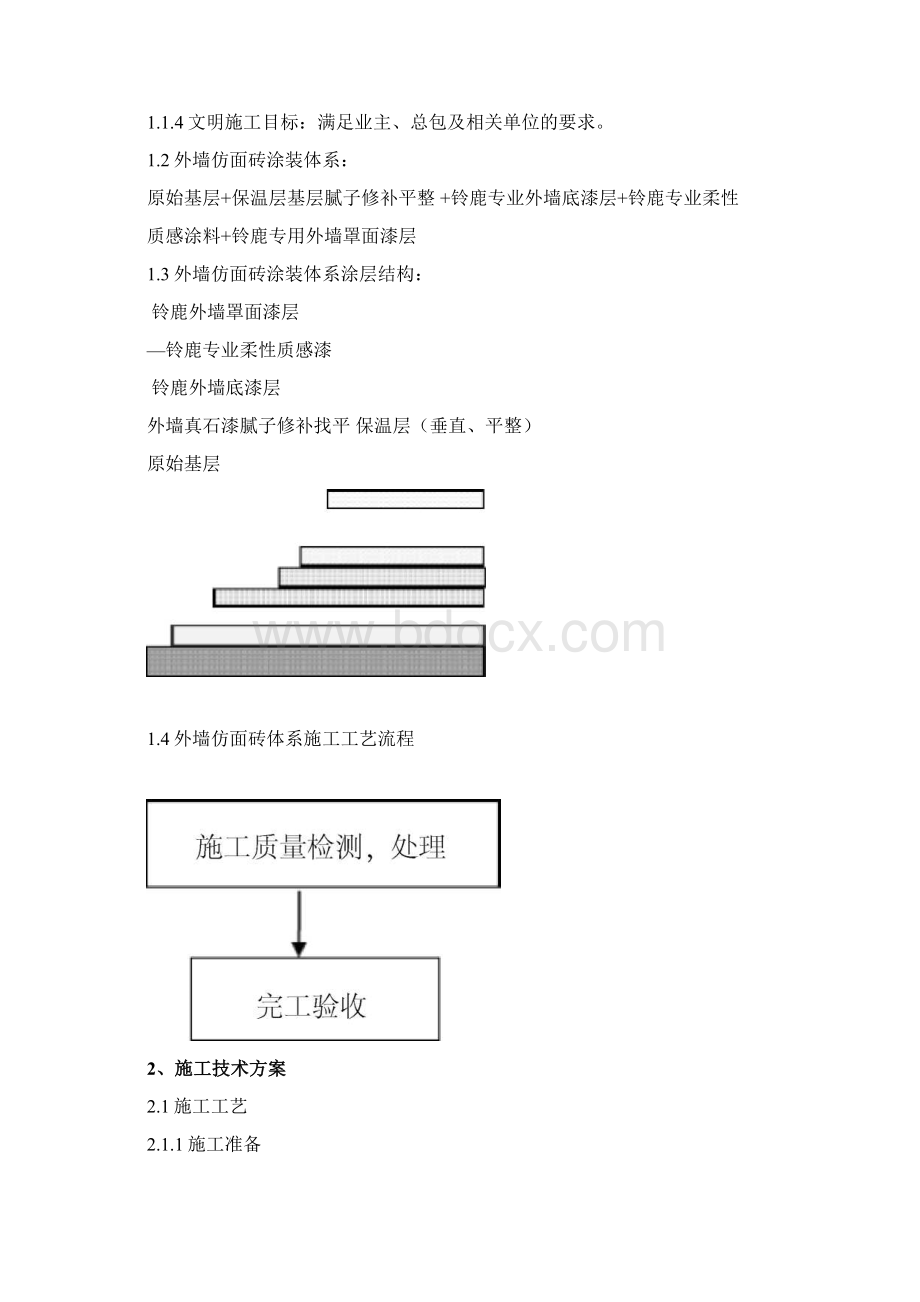 外墙涂料工程施工组织方案.docx_第3页