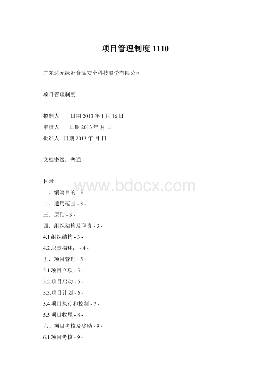 项目管理制度1110.docx