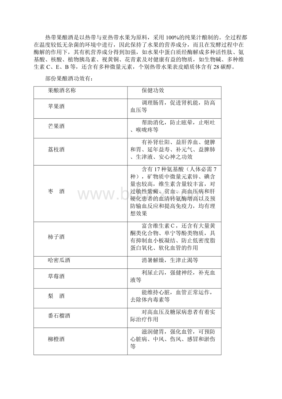 整编特色有机水果酿制水果酒市场营销项目发展市场研究报告Word文档格式.docx_第3页