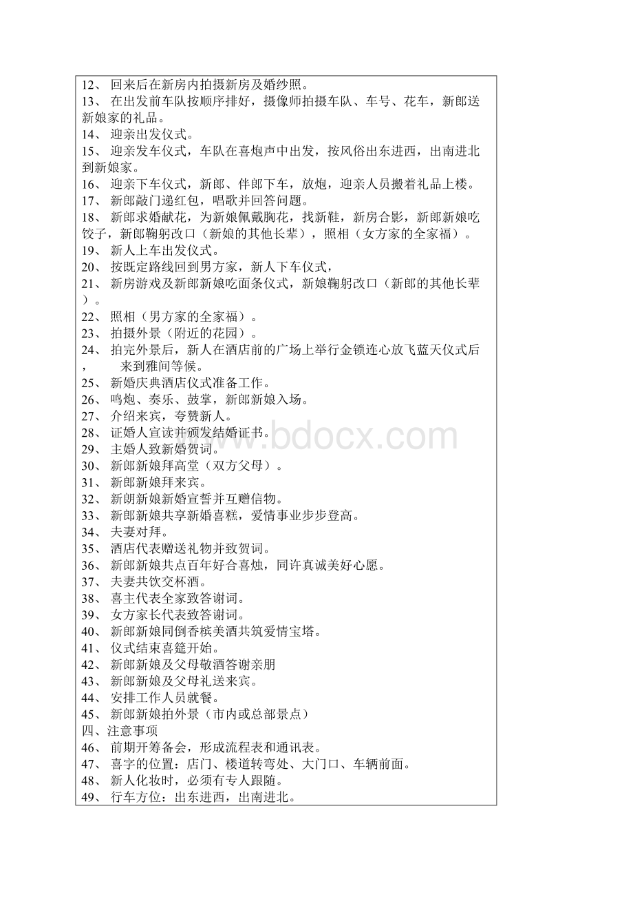 最全的婚礼策划方案.docx_第3页