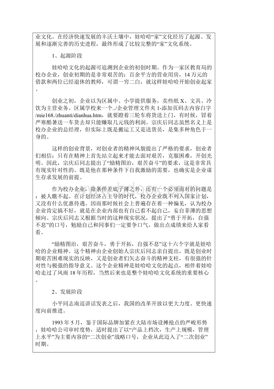 娃哈哈的企业文化.docx_第2页