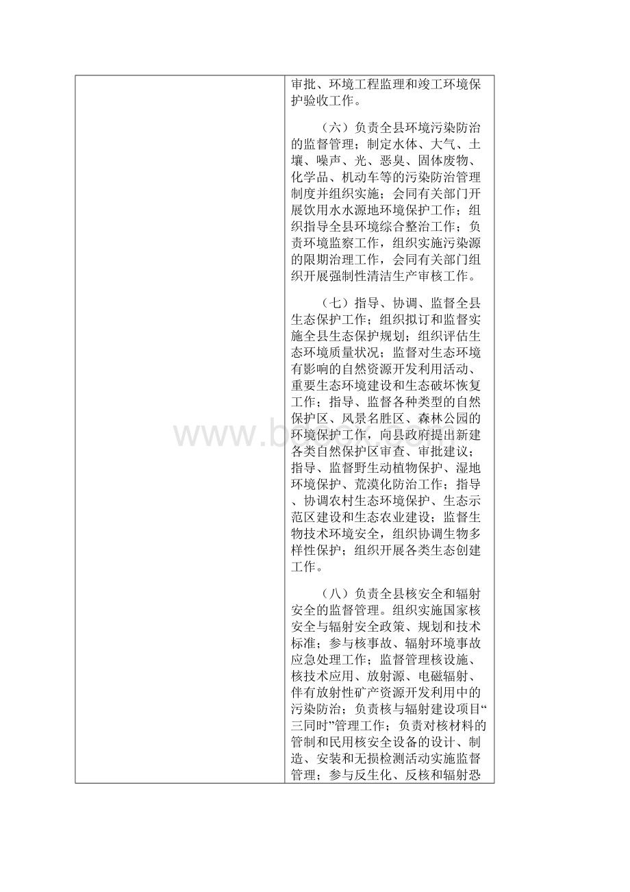 成都市蒲江生态环境局责任清单模板文档格式.docx_第2页