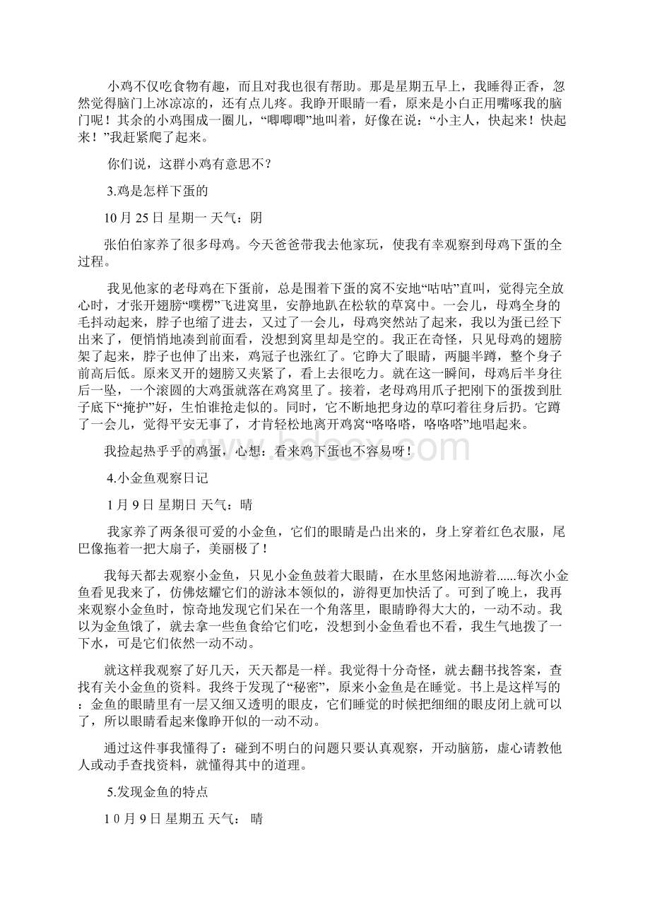 人教版语文三年级上册第四单元作文34篇汇总.docx_第2页