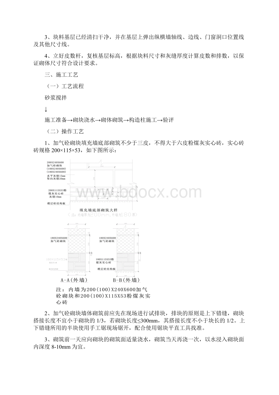 加气砼砌块填充墙施工方案.docx_第2页