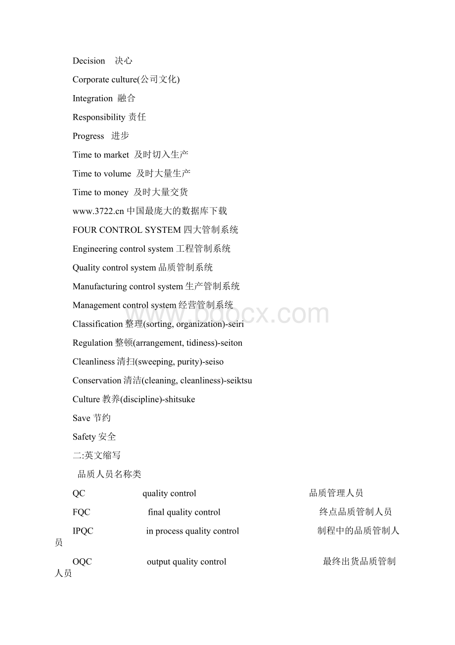 品质相关英文缩写和不良现象表述讲解学习.docx_第2页