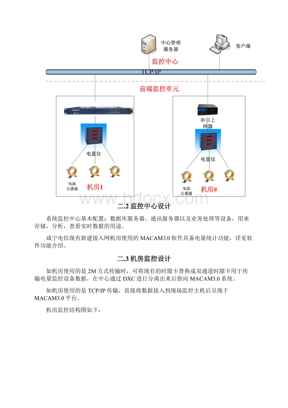 咸宁电信电量监控系统技术方案.docx_第3页