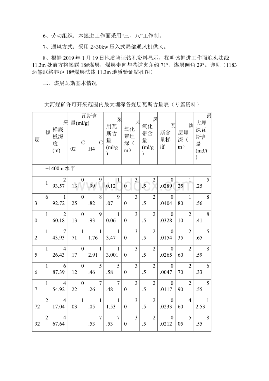 1183运输联络巷揭18#煤层专项防突设计.docx_第2页