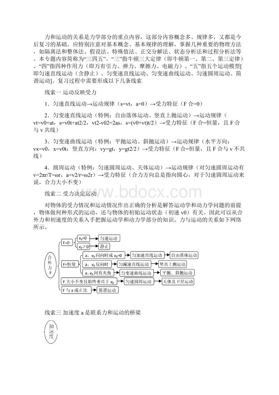 二轮复习优质共案力和运动Word格式文档下载.docx_第2页