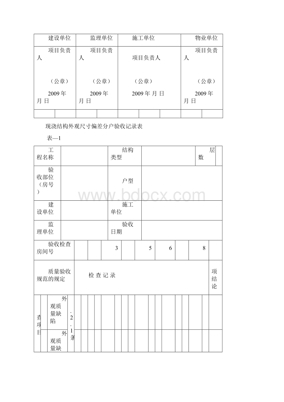 整理沈阳分户验收表一套Word格式.docx_第3页