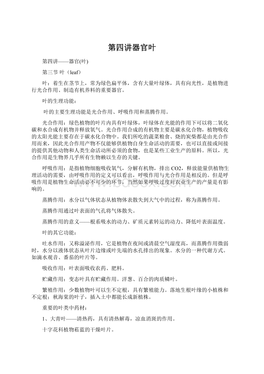 第四讲器官叶Word文档格式.docx_第1页