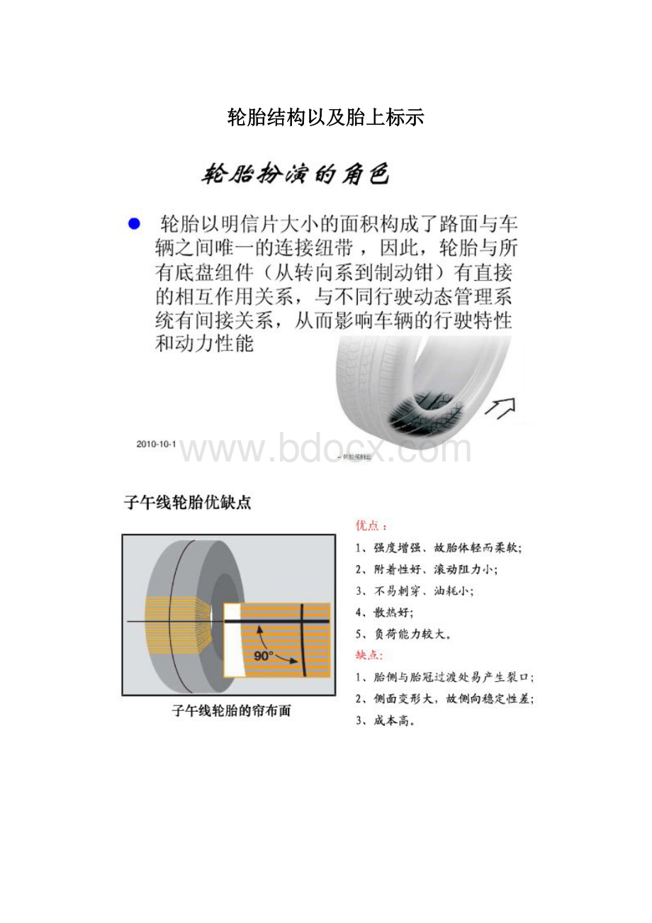 轮胎结构以及胎上标示.docx_第1页